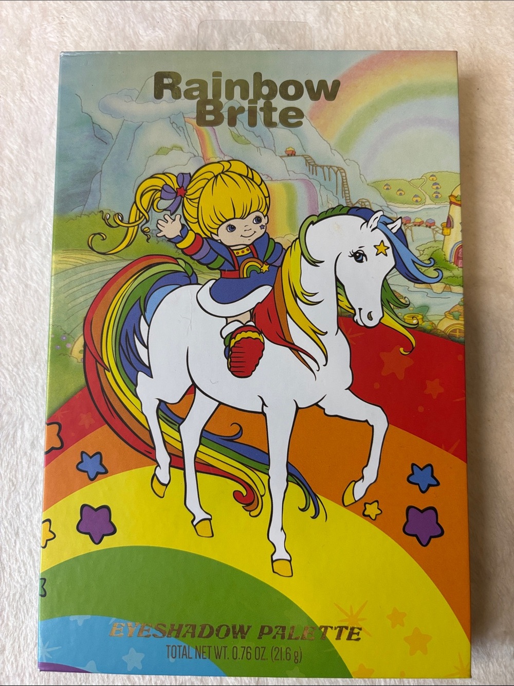 Rainbow Brite 12 count Eyeshadow Palette SEALED with Mirror